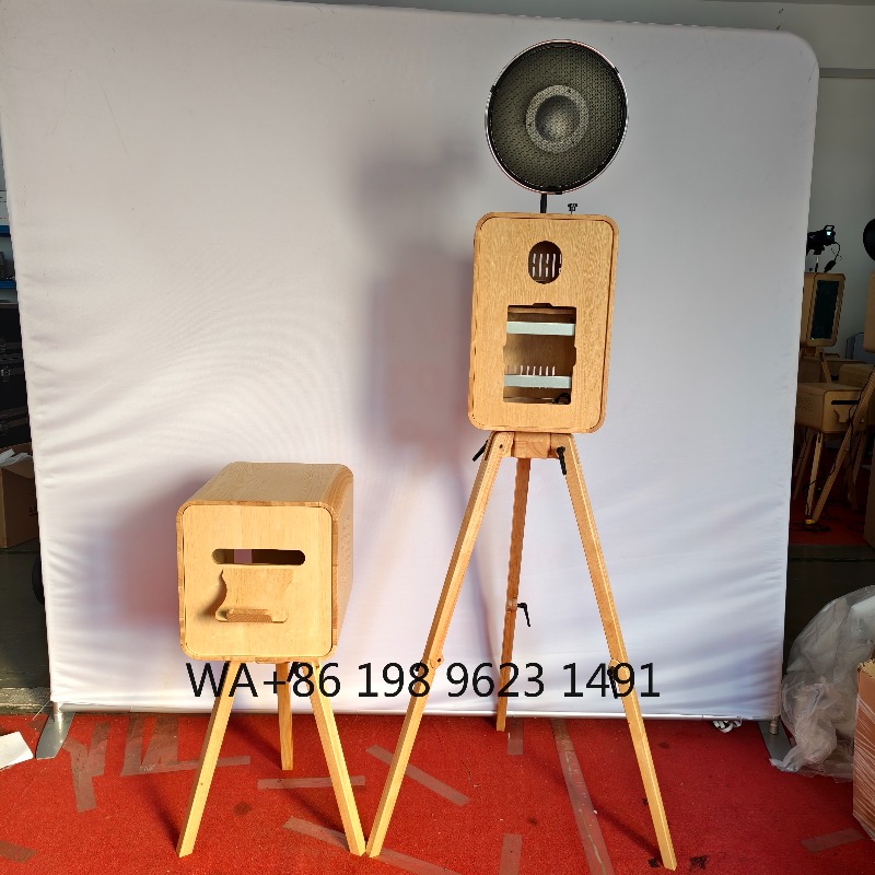 Retro Wooden Selfie Photo Boot - Photography Digital recension och pris