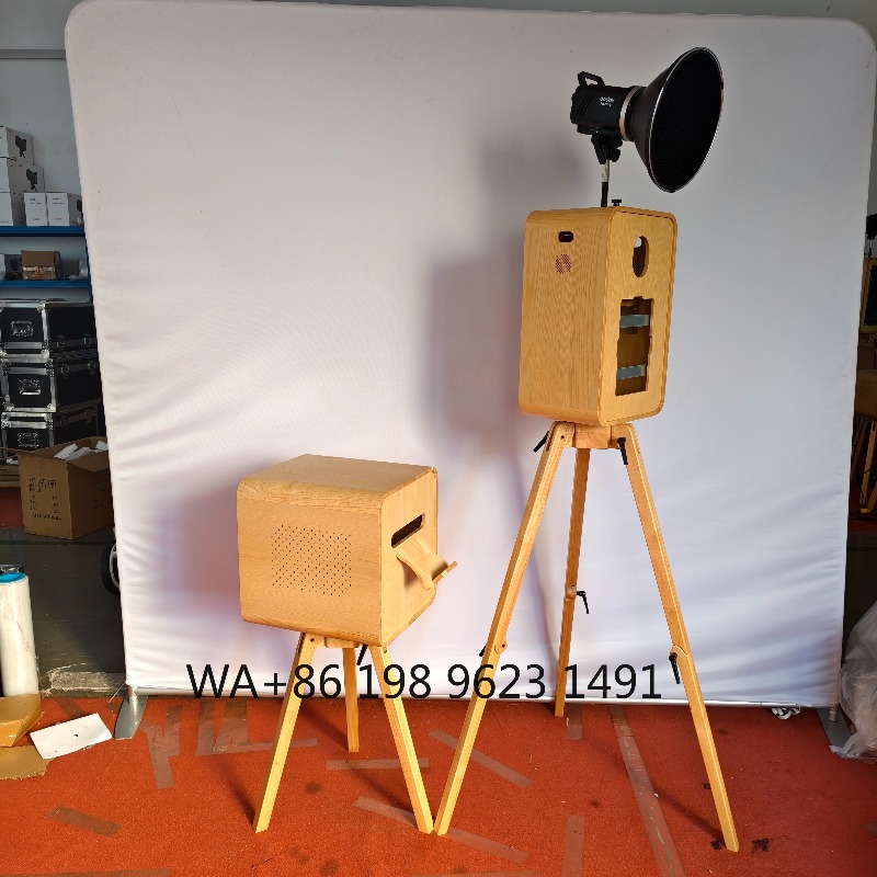Retro Wooden Selfie Photo Boot - Photography Digital recension och pris