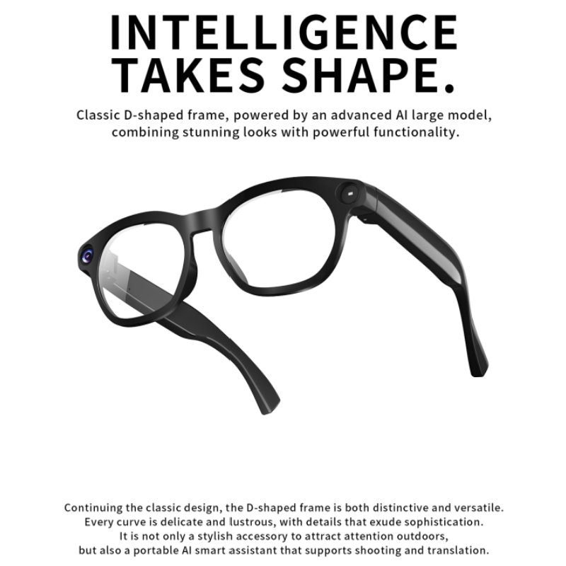 AI Smart Glasses CY03 8MP HD P - Photography With Ai recension och pris